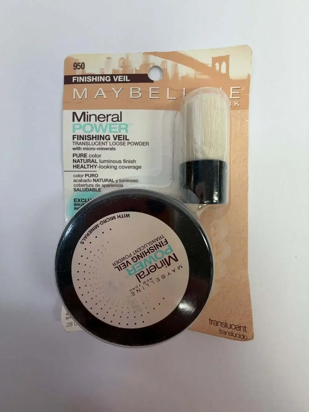 Maybelline Mineral Power Finishing Veil Translucent Loose Powder with Brush